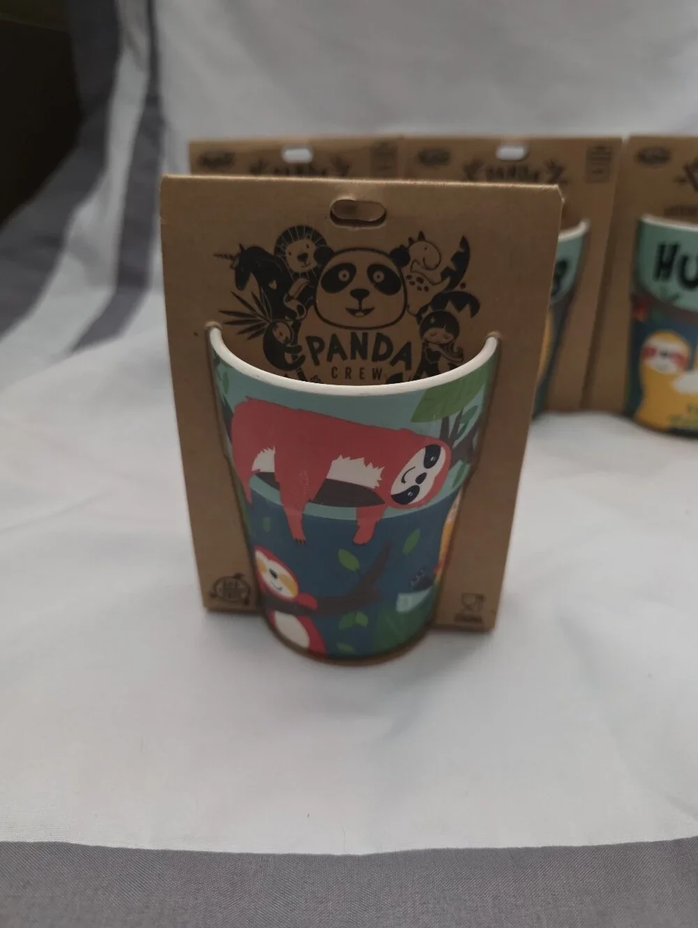 Panda Crew Sloth Kids Cup - Personalized Name Options